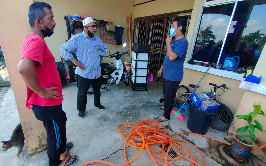 Ziarah Prihatin Naib Canselor, Anggota Terjejas Banjir