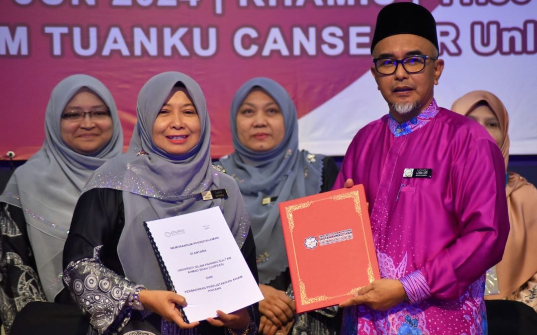 Majlis Menandatangani MoU dengan Perbadanan Perpustakaan Negeri Pahang
